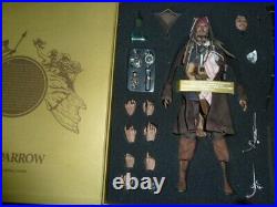 Captain Jack Sparrow Pirates Of The Caribbean DX06 Hot Toys 30cm Action Figure