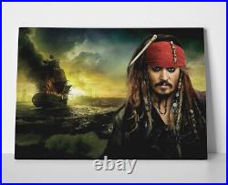 Captain Jack Sparrow Poster or Canvas Pirates of the Caribbean