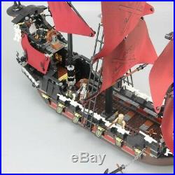 Caribbean Queen Ghost Pirate Ship Legoed Building Blocks Educational Toys Set
