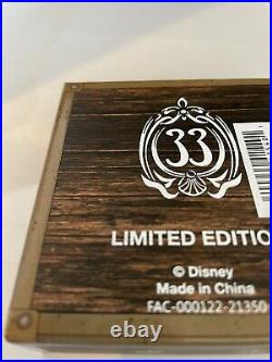 Club 33 Limited Edition pins for Pirates of the Caribbean and the club