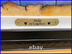 Craig Fraser Parlay Framed Canvas Giclee Pirates of the Caribbean