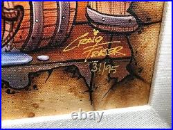 Craig Fraser Parlay Framed Canvas Giclee Pirates of the Caribbean