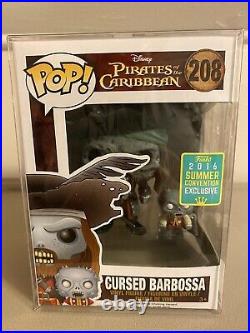 Cursed Barbossa SDCC 2016 Exclusive Funko Pop #208 Pirates of the Caribbean