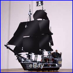 Custom Lego Pirates of the Caribbean Set Bricks Queen Anne's Revenge Black Pearl