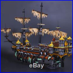 Custom Lego Pirates of the Caribbean Set Bricks Queen Anne's Revenge Black Pearl