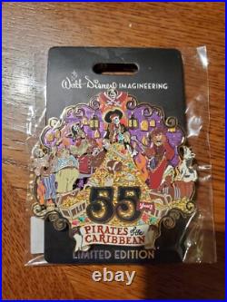D23 WDI MOG Pirates of the Caribbean 55 Years Anniversary LE 300 Pin