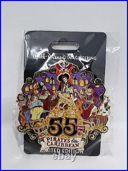 D23 WDI MOG Pirates of the Caribbean 55 Years Anniversary LE 300 Pin