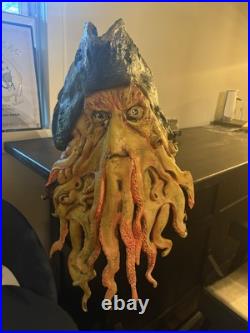 DAVY JONES Mask COSTUME Pirates Of The Caribbean 2006 DISNEY Disguise