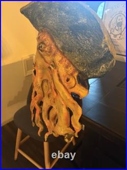 DAVY JONES Mask COSTUME Pirates Of The Caribbean 2006 DISNEY Disguise