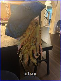 DAVY JONES Mask COSTUME Pirates Of The Caribbean 2006 DISNEY Disguise