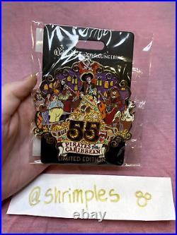 DISNEY D23 MOG WDI PIN Pirates of the Caribbean 55 Years Anniversary LE 300