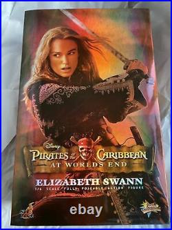 DISNEY Hot Toys Pirates of the Caribbean POTC Elizabeth Swan MMS43 1/6 Figure LE