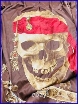 DISNEY Pirates of the CARIBBEAN BEACH Original Cast Member Prop Jack Curtain