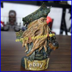 Davy Jones Captain Pirates of the Caribbean 11'' Bust Statue Paint Model Figure