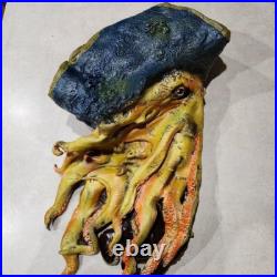 Davy Jones Mask Pirates of the Caribbean Halloween Disney 2006 Heavy Duty Rubber Davy Jones Mask Pirates of the Caribbean Halloween Disney 2006 Heavy Duty Rubber