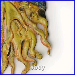 Davy Jones Pirates Of The Caribbean Rubber Mask Costume Deluxe Disney 2006 Heavy Davy Jones Pirates Of The Caribbean Rubber Mask Costume Deluxe Disney 2006 Heavy
