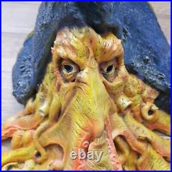 Davy Jones Pirates Of the Caribbean Mask 2006 Costume Deluxe Disney Disguise