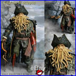 Delicate 1/6 Scale XD TOYS Pirates Of The Caribbean Octopus Captain David Jones