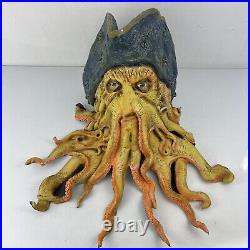 Deluxe Davy Jones Pirates Of the Caribbean Mask 2006 EUC Super Rare