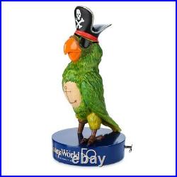 Disney 50th Anniversary Pirates Of The Caribbean Barker Bird Musical Figure NEW