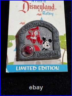 Disney A Piece of Disneyland History LE pin Pirates of the Caribbean Redd Mickey