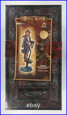 Disney Big Figure Pirates Of The Caribbean Jack Sparrow Statue Brand New Rare