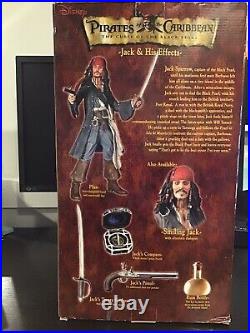 Disney Captain Jack Sparrow, Pirates of The Caribbean 18 Doll withSound