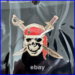 Disney D23 Expo 2011 Pirates of the Caribbean 5 Pins, LE 500, Jacks Compass Logo