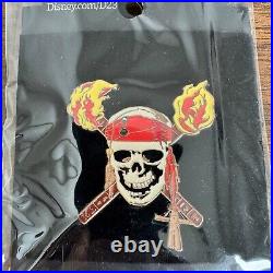Disney D23 Expo 2011 Pirates of the Caribbean 5 Pins, LE 500, Jacks Compass Logo