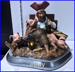 Disney D23 Expo 2017 Pirates of the Caribbean 50 Years Light Up Figurine New