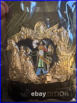 Disney D23 Expo WDI Pirates Of The Caribbean Stained Glass Attraction Pin LE300