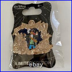 Disney D23 Expo WDI Pirates of the Caribbean Stained Glass Pin, LE 300, MOG, NEW