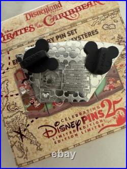 Disney DLR Pirates Of The Caribbean Puzzle Mystery Stitch Chaser LE 300 Pin (B9)