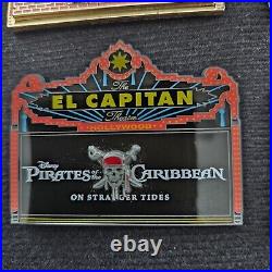 Disney DSF Pirates of the Caribbean Stranger Tides Pin El Capitan LE 500 Marquee