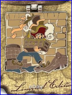 Disney Disneyland Pirates of the Caribbean 50th Anniversary 5 Pin Set LE2500 NEW
