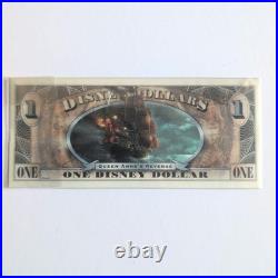 Disney Dollar Pirates of the Caribbean 1 Dollar Note Set 2011 2 Pieces