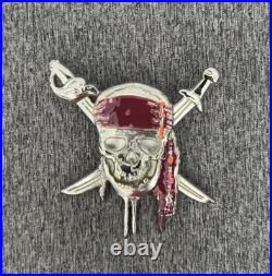 Disney Dsf Skull With Crossed Swords 3d Jumbo Pirates Of The Caribbean Le Pin Disney Dsf Skull With Crossed Swords 3d Jumbo Pirates Of The Caribbean Le Pin