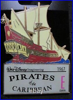 Disney-E Ticket Pirates Of The Caribbean LE 300 PIN