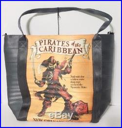 Disney Harvey's 60th Anniversary Pirates Of The Caribbean Tote Purse Seat Belt