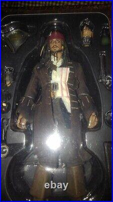 Disney HotToys Pirates Of The Caribbean Jack Sparrow Figure At Worlds End MMS42