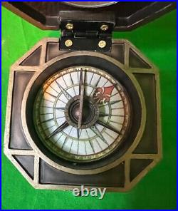 Disney JACK SPARROW COMPASS CLOCK REPLICA from PIRATES OF THE CARIBBEAN LE RARE