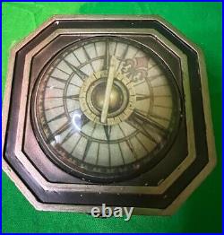 Disney JACK SPARROW COMPASS CLOCK REPLICA from PIRATES OF THE CARIBBEAN LE RARE