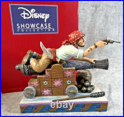 Disney JIM SHORE Pirate on Cannon Figurine with Box, Pirates of the Caribbean