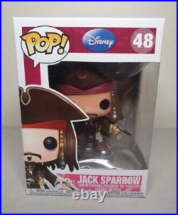 Disney Jack Sparrow #48 Pirates Of The Caribbean Funko Pop Vinyl FREE POSTAGE