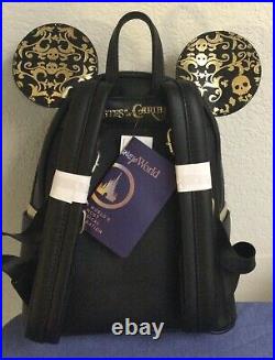 Disney Loungefly Mickey Mouse Main Attraction Pirates Of The Caribbean Backpack