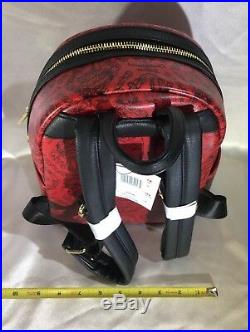 Disney Loungefly Pirates Of The Caribbean Red Backpack and Clutch ...