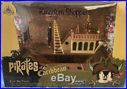 Disney Mickey Mouse Pirates of the Caribbean Pirate Ship Deluxe Play Set New