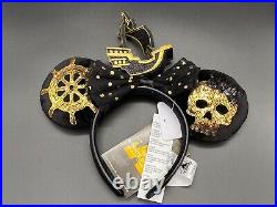 Disney Minnie Mouse Main Attraction Ears Pirates Of The Caribbean 2/12 (BNWT)