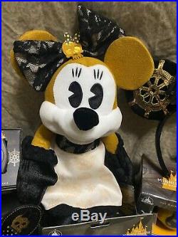 Disney Minnie Mouse The Main Attraction Pirates of the Caribbean Ears FULL SET