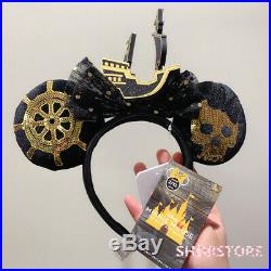 Disney Minnie mouse ear the main attraction february pirates of the Caribbean